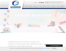 Tablet Screenshot of gorreri.com